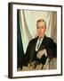 Portrait of Woodrow Wilson (1856-1924) c.1919-Sir William Orpen-Framed Giclee Print