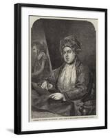 Portrait of Woollett, the Engraver; Lately Added to the Collection in the National Gallery-Gilbert Stuart-Framed Giclee Print