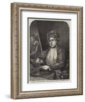 Portrait of Woollett, the Engraver; Lately Added to the Collection in the National Gallery-Gilbert Stuart-Framed Giclee Print