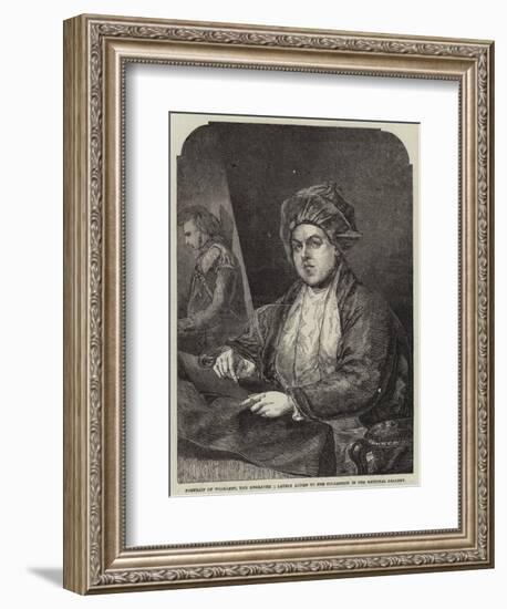 Portrait of Woollett, the Engraver; Lately Added to the Collection in the National Gallery-Gilbert Stuart-Framed Giclee Print