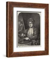 Portrait of Woollett, the Engraver; Lately Added to the Collection in the National Gallery-Gilbert Stuart-Framed Giclee Print