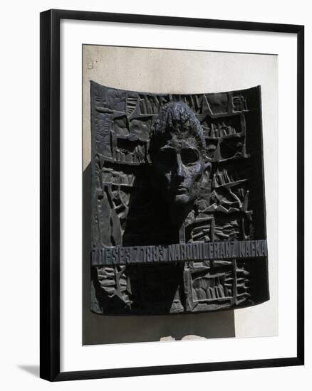 Portrait of Writer Franz Kafka-null-Framed Giclee Print