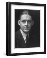 Portrait of Writer T. S. Eliot, 1888-1965-Emil Otto Hoppé-Framed Photographic Print