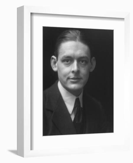 Portrait of Writer T. S. Eliot, 1888-1965-Emil Otto Hoppé-Framed Photographic Print