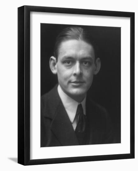 Portrait of Writer T. S. Eliot, 1888-1965-Emil Otto Hoppé-Framed Photographic Print