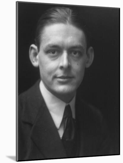 Portrait of Writer T. S. Eliot, 1888-1965-Emil Otto Hoppé-Mounted Photographic Print