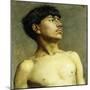 Portrait of Xavier Martinez, (Oil on Canvas Laid on Panel)-Arthur Frank Mathews-Mounted Giclee Print