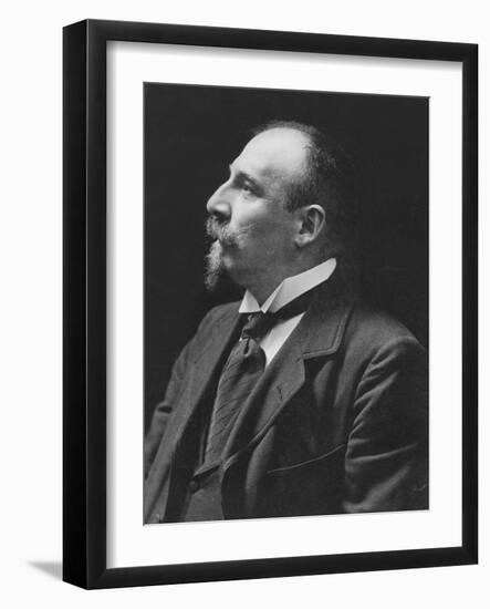 Portrait of Xavier Privas-Pierre Petit-Framed Photographic Print