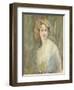 Portrait of Xenia, Countess of Lathom-Ambrose Mcevoy-Framed Giclee Print