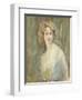 Portrait of Xenia, Countess of Lathom-Ambrose Mcevoy-Framed Giclee Print