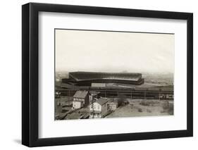 Portrait of Yankee Stadium-null-Framed Photographic Print