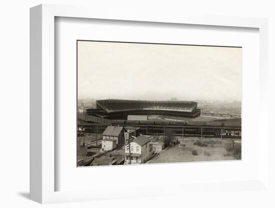 Portrait of Yankee Stadium-null-Framed Photographic Print