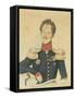 Portrait of Yegor Fyodorovich Meiendorf (1794-187)-N.M. Alexeyev-Framed Stretched Canvas