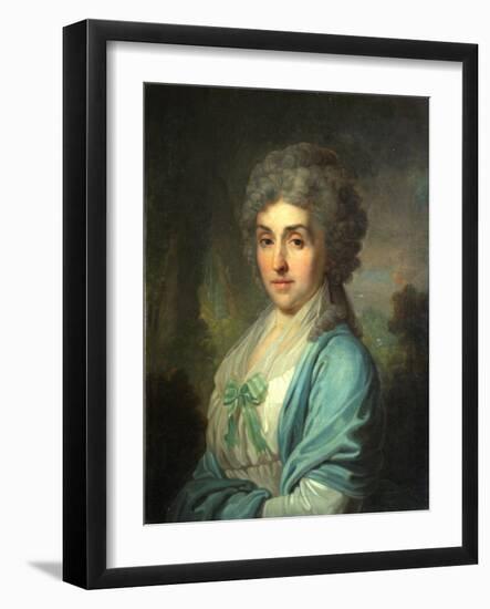 Portrait of Yekaterina Alexandrovna Novosiltseva, 1794-Vladimir Lukich Borovikovsky-Framed Giclee Print