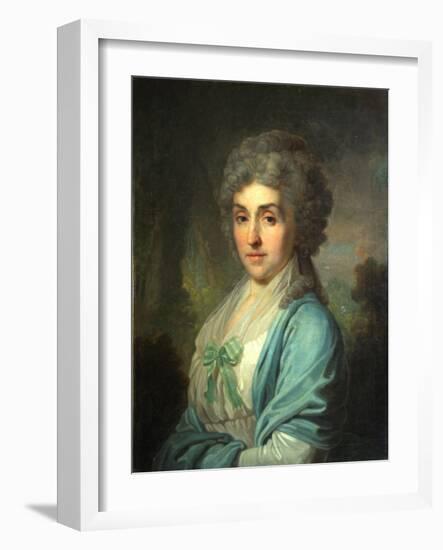 Portrait of Yekaterina Alexandrovna Novosiltseva, 1794-Vladimir Lukich Borovikovsky-Framed Giclee Print