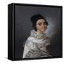 Portrait of Yekaterina Emmanuilovna Abamelik-Lazareva (1806-188), Née Manuk-Bey, 1820-Karl Wilhelm Bardou-Framed Stretched Canvas