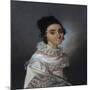 Portrait of Yekaterina Emmanuilovna Abamelik-Lazareva (1806-188), Née Manuk-Bey, 1820-Karl Wilhelm Bardou-Mounted Giclee Print