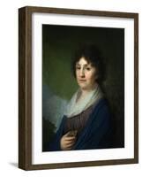 Portrait of Yekaterina Nikolayevna Davydova, 1795-1796-Vladimir Lukich Borovikovsky-Framed Giclee Print