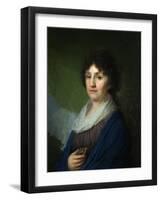 Portrait of Yekaterina Nikolayevna Davydova, 1795-1796-Vladimir Lukich Borovikovsky-Framed Giclee Print