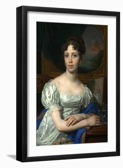 Portrait of Yekaterina Vladimirovna Rodzyanko, 1821-Vladimir Lukich Borovikovsky-Framed Giclee Print