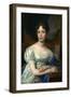 Portrait of Yekaterina Vladimirovna Rodzyanko, 1821-Vladimir Lukich Borovikovsky-Framed Premium Giclee Print