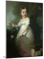 Portrait of Yelena Naryshkina as Child, Early 1790S-Vladimir Lukich Borovikovsky-Mounted Giclee Print