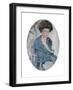 Portrait of Yelena Oliv, 1909-Valentin Serov-Framed Giclee Print