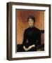 Portrait of Yelizaveta Zvantseva (1864-192)-Ilya Yefimovich Repin-Framed Giclee Print