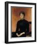 Portrait of Yelizaveta Zvantseva (1864-192)-Ilya Yefimovich Repin-Framed Giclee Print