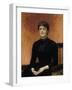 Portrait of Yelizaveta Zvantseva (1864-192)-Ilya Yefimovich Repin-Framed Giclee Print