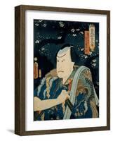 Portrait of Yoshishige-Utagawa Kunisada-Framed Giclee Print