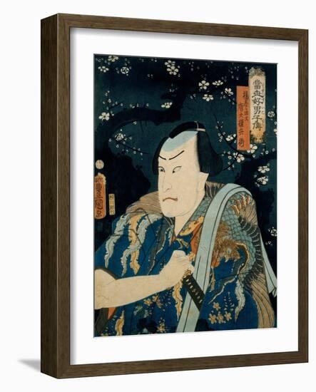 Portrait of Yoshishige-Utagawa Kunisada-Framed Giclee Print