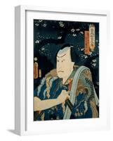 Portrait of Yoshishige-Utagawa Kunisada-Framed Giclee Print