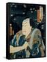 Portrait of Yoshishige-Utagawa Kunisada-Framed Stretched Canvas