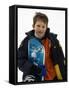 Portrait of Young Boy Snowboarder Model Release 2612, New York, USA-Paul Sutton-Framed Stretched Canvas