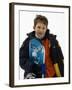 Portrait of Young Boy Snowboarder Model Release 2612, New York, USA-Paul Sutton-Framed Photographic Print