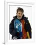 Portrait of Young Boy Snowboarder Model Release 2612, New York, USA-Paul Sutton-Framed Photographic Print