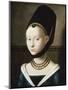 Portrait of Young Girl, 1470-Petrus Christus-Mounted Giclee Print