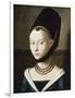 Portrait of Young Girl, 1470-Petrus Christus-Framed Giclee Print
