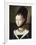 Portrait of Young Girl, 1470-Petrus Christus-Framed Giclee Print