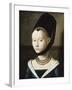 Portrait of Young Girl, 1470-Petrus Christus-Framed Giclee Print