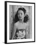 Portrait of Young Hawaiian Woman-null-Framed Photographic Print