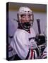 Portrait of Young Ice Hockey Player-null-Stretched Canvas