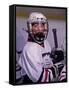 Portrait of Young Ice Hockey Player-null-Framed Stretched Canvas