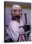 Portrait of Young Ice Hockey Player-null-Stretched Canvas