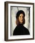 Portrait of Young Man with Lamp-Lorenzo Lotto-Framed Giclee Print