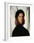 Portrait of Young Man with Lamp-Lorenzo Lotto-Framed Giclee Print