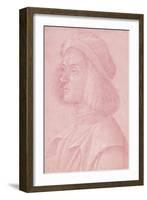 Portrait of Young Man-Vittore Carpaccio-Framed Giclee Print