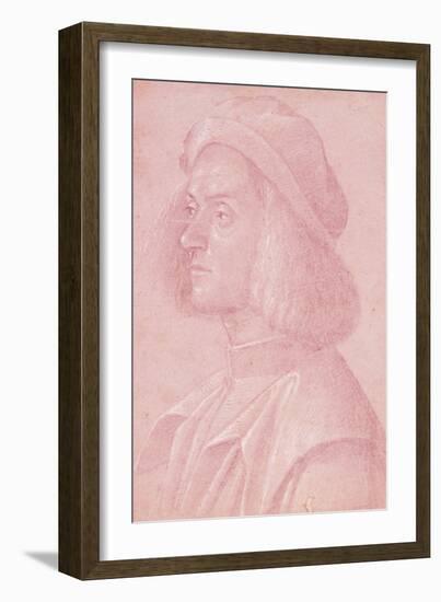 Portrait of Young Man-Vittore Carpaccio-Framed Giclee Print