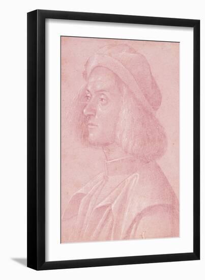 Portrait of Young Man-Vittore Carpaccio-Framed Giclee Print